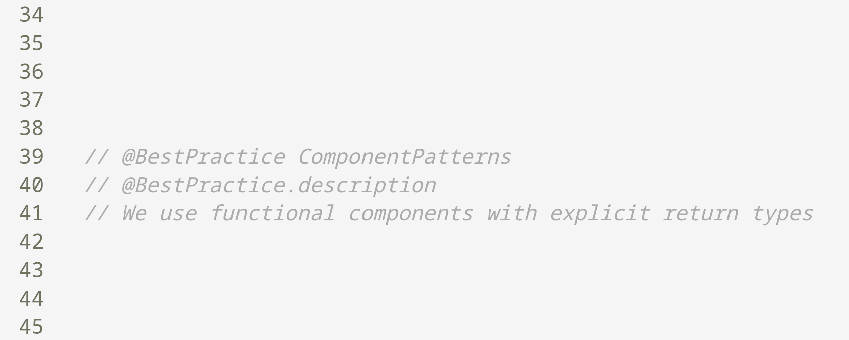 Code-Driven Documentation